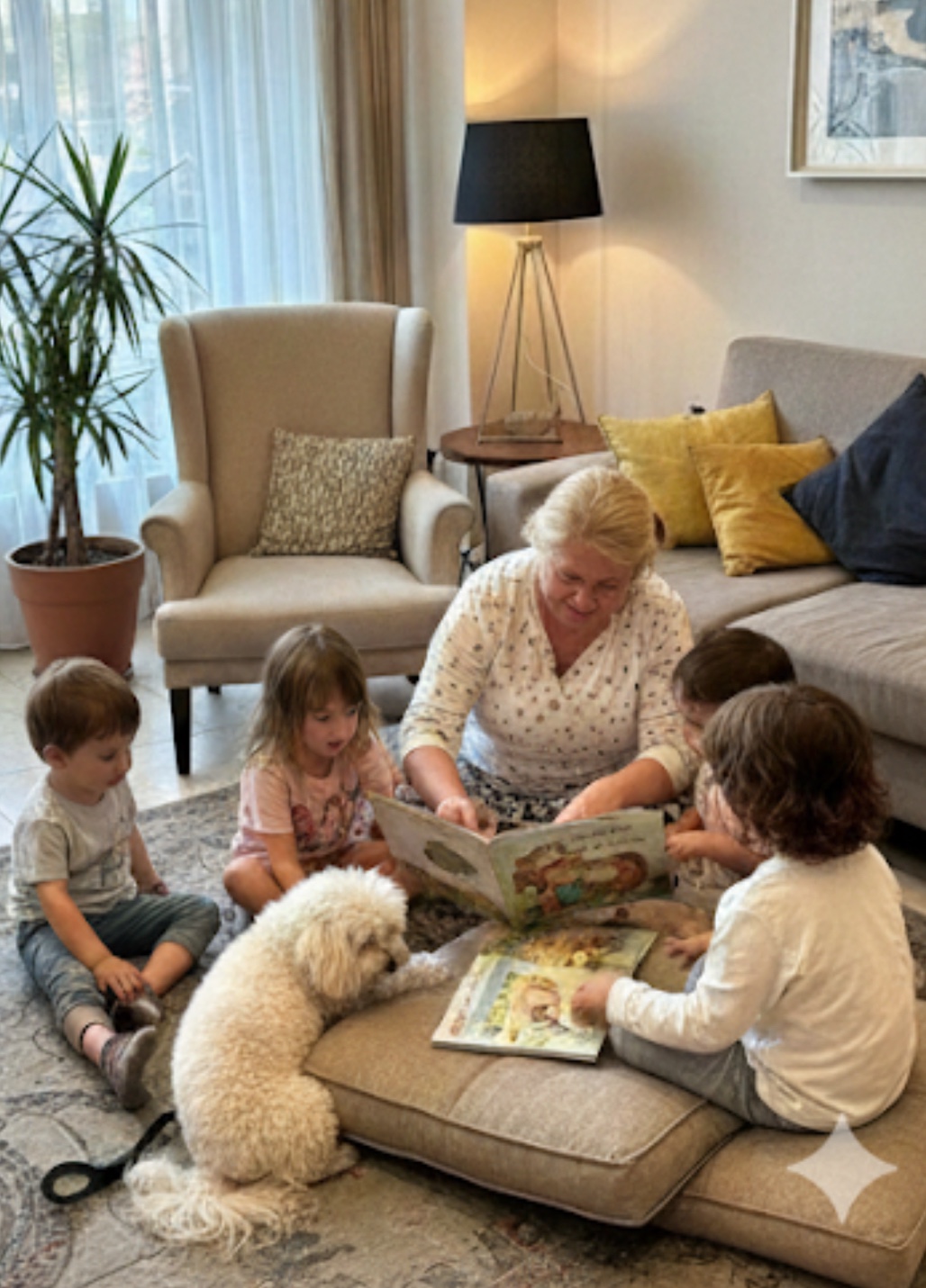 Lolita ve çocuklar - aile sıcaklığı Ada Balyanoz'da